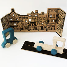 Load image into Gallery viewer, Me&amp;Mine Wooden Car and Truck set little twidlets 
