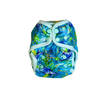 Load image into Gallery viewer, bebeboo sea turtles under the sea reusable wrap nappy cover Little twidlets
