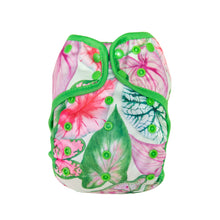 Load image into Gallery viewer, bebeboo plants reusable wrap nappy cover Little twidlets
