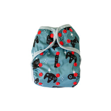 Load image into Gallery viewer, bebeboo Gamer reusable nappy wrap cover little twidlets
