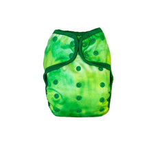 Load image into Gallery viewer, bebeboo Green reusable wrap nappy cover Little twidlets
