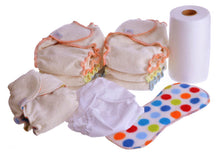 Load image into Gallery viewer, Ellas House Cloth Nappy Bum - Full Kit | Little Twidlets
