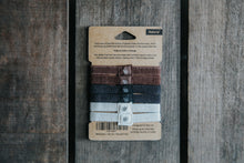 Load image into Gallery viewer, Plastic Free Hair band Ties -Natural. Pack of Six little twidlets
