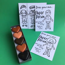 Load image into Gallery viewer, The Crayon Bug Skin Tone Crayons &amp; Paper People Cards Set
