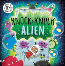Load image into Gallery viewer, Knock-Knock-Alien paperback book
