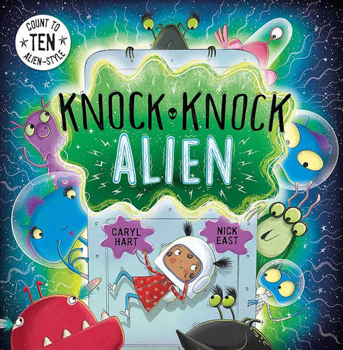 Knock-Knock-Alien paperback book