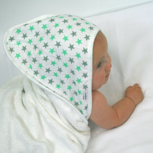 MuslinZ Hooded Baby Towel Little Twidlets