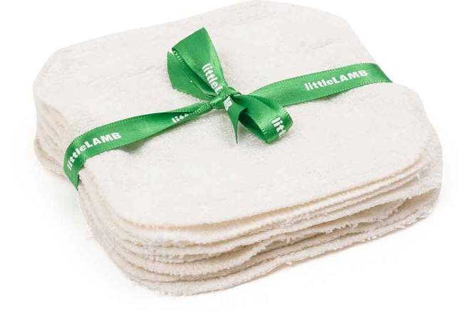 Little Lamb Washable Wipes. White | Little Twidlets