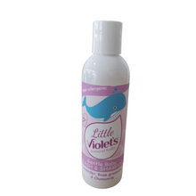 Load image into Gallery viewer, Violets baby wash and shampoo lavender little twidlets
