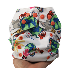 Load image into Gallery viewer, Sew Sustainable Reusable Nappies colours of the world Little Twidlets
