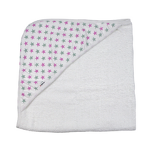 Load image into Gallery viewer, MuslinZ Hooded Baby Towel Little Twidlets
