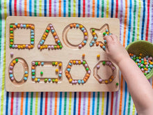 Load image into Gallery viewer, hellion toys wooden shape board little twidlets
