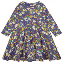 Load image into Gallery viewer, Piccalilly Skater Dress - Cosmic Weather Little Twidlets 
