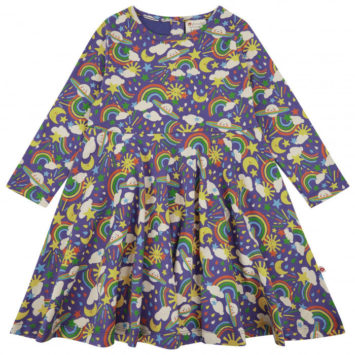 Piccalilly Skater Dress - Cosmic Weather Little Twidlets 