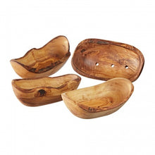 Load image into Gallery viewer, olive-wood-natural-soap-dish eco living | Little Twidlets
