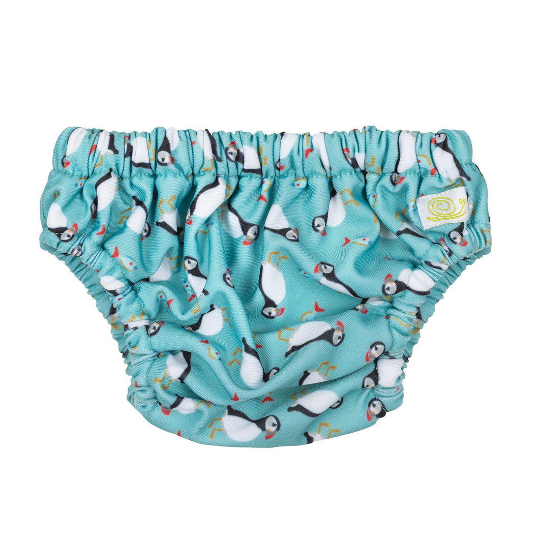 Reusable Swim Nappy, Baba and Boo - Puffins